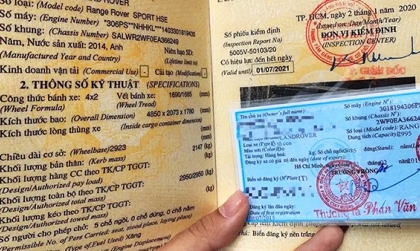 Nghị định 168 - Lỗi trừ 2 điểm GPLX ô tô: Đưa phương tiện không có giấy chứng nhận và tem kiểm định an toàn ra đường